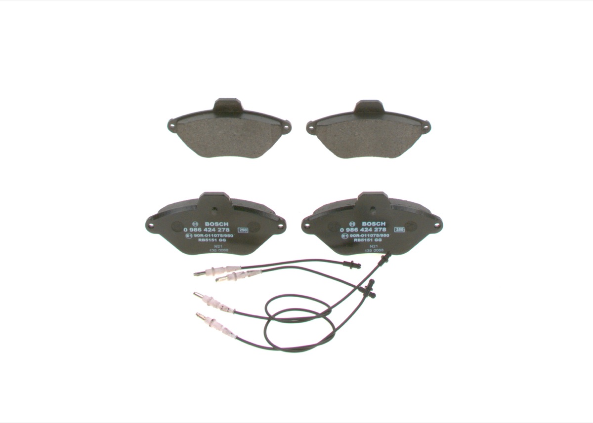 Bosch 0 986 424 278 Brake Pad Set