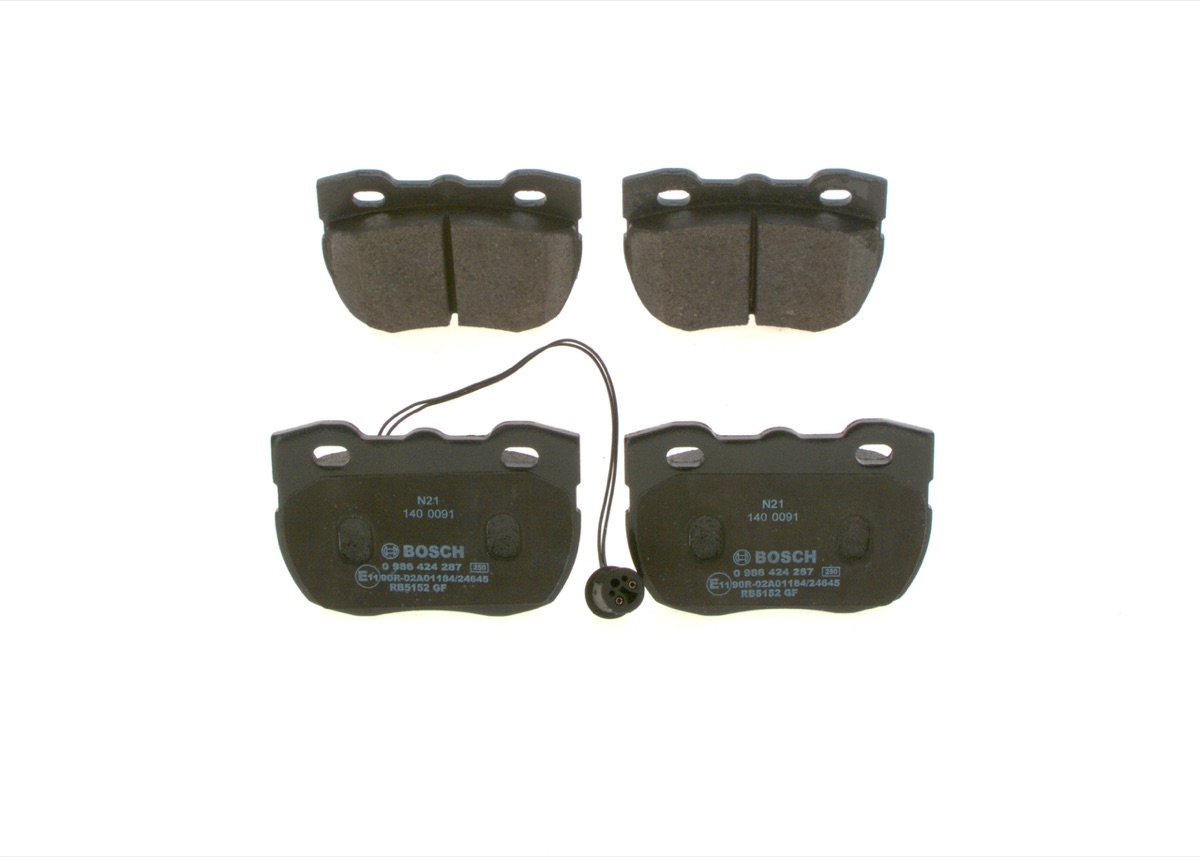 Bosch 0 986 424 287 Brake Pad Set