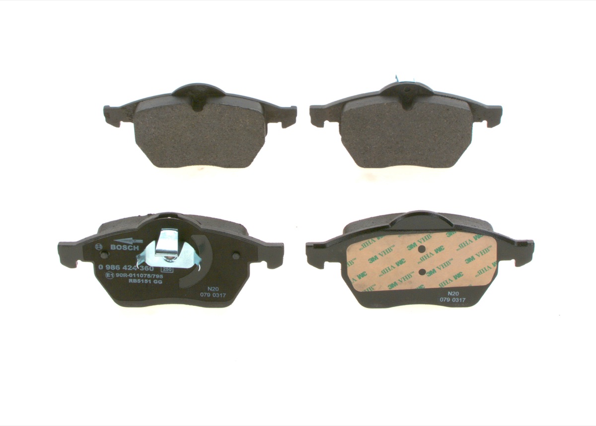 Bosch 0 986 424 360 Brake Pad Set