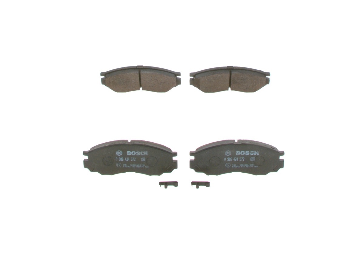 Bosch 0 986 424 572 Brake Pad Set