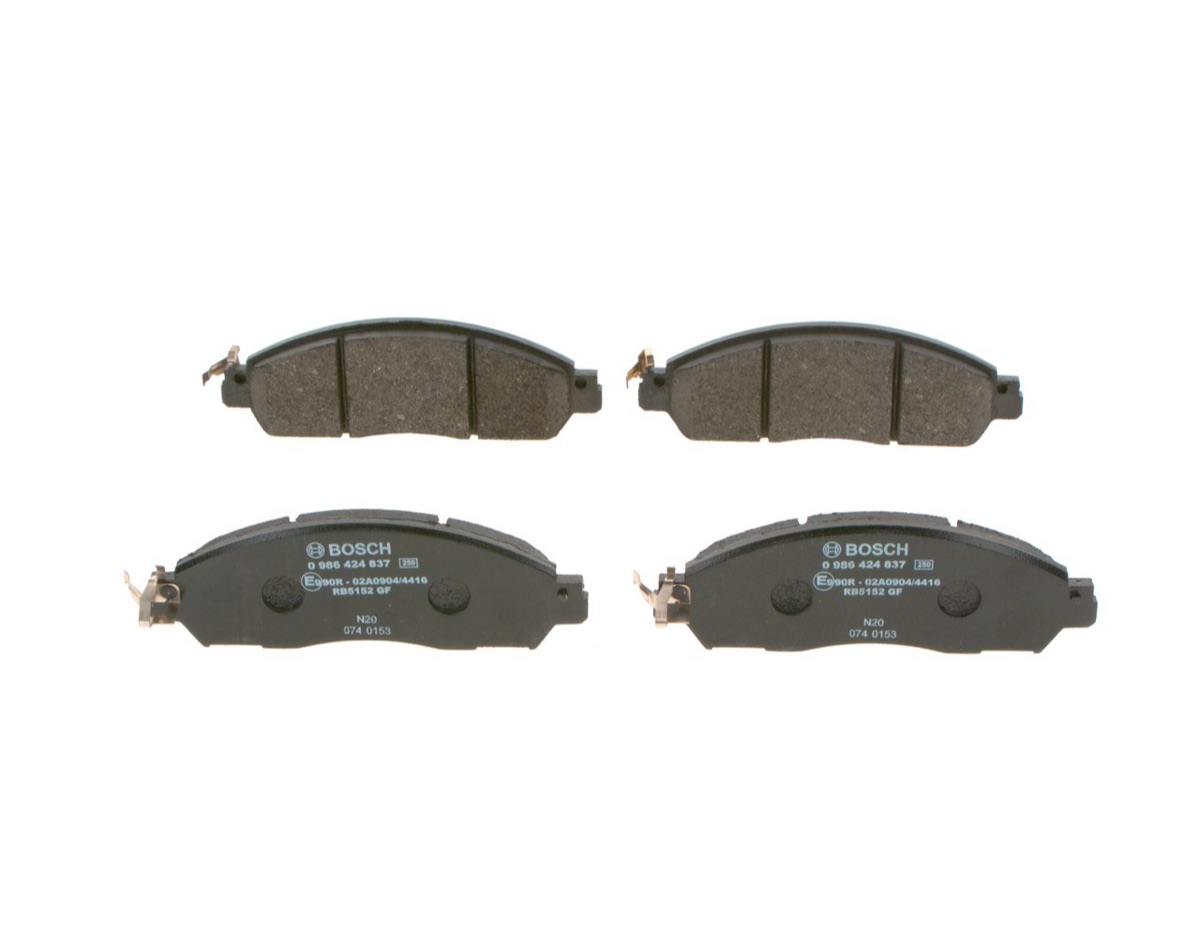 Bosch 0 986 424 837 Brake Pad Set