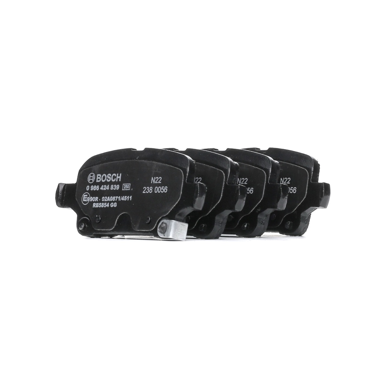 Bosch 0 986 424 839 Brake Pad Set