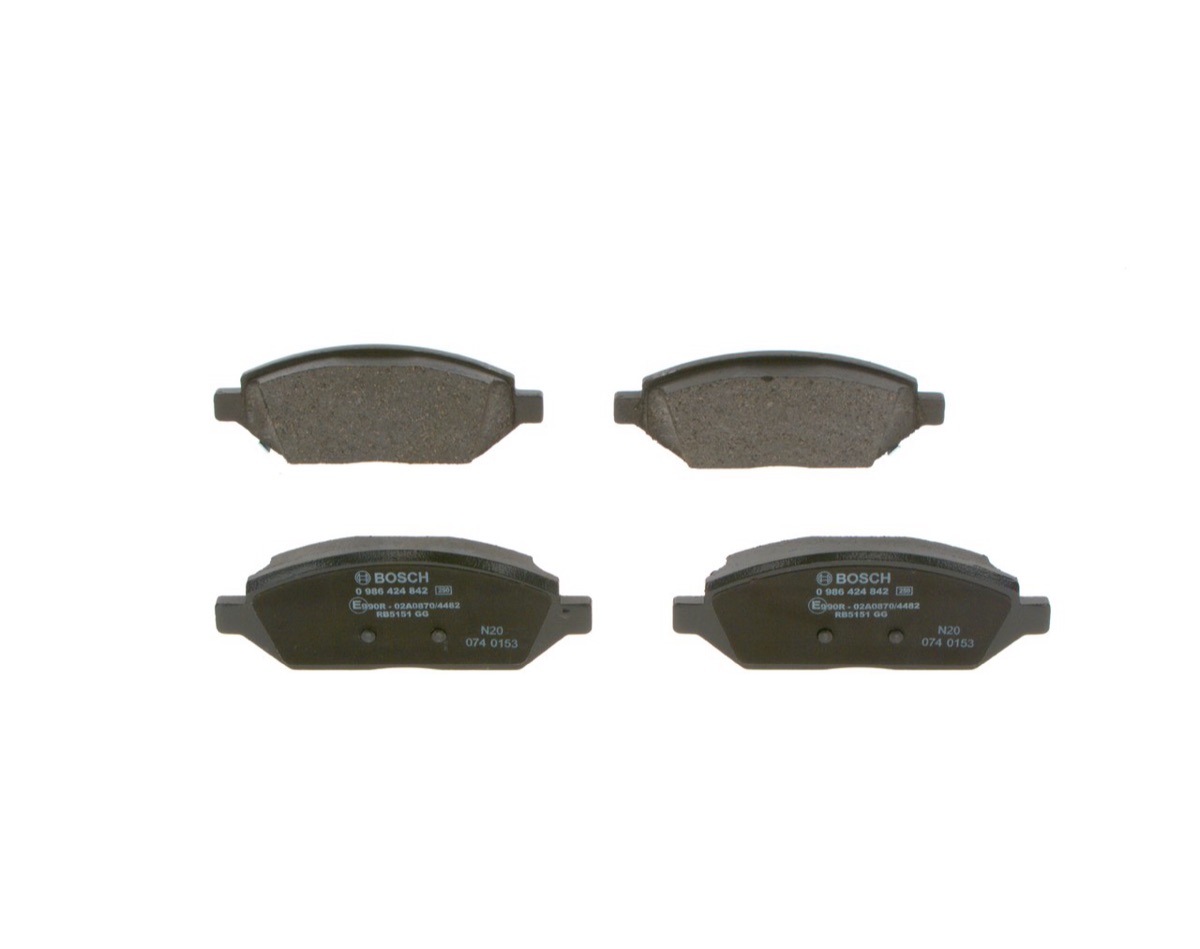 Bosch 0 986 424 842 Brake Pad Set