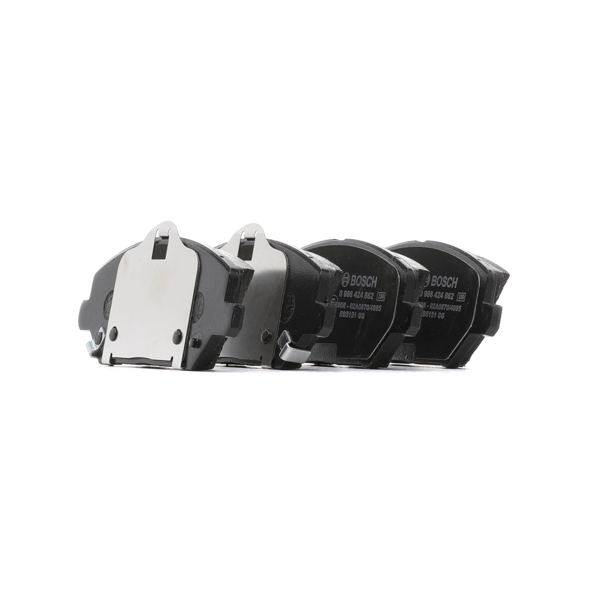 Bosch 0 986 424 862 Brake Pad Set