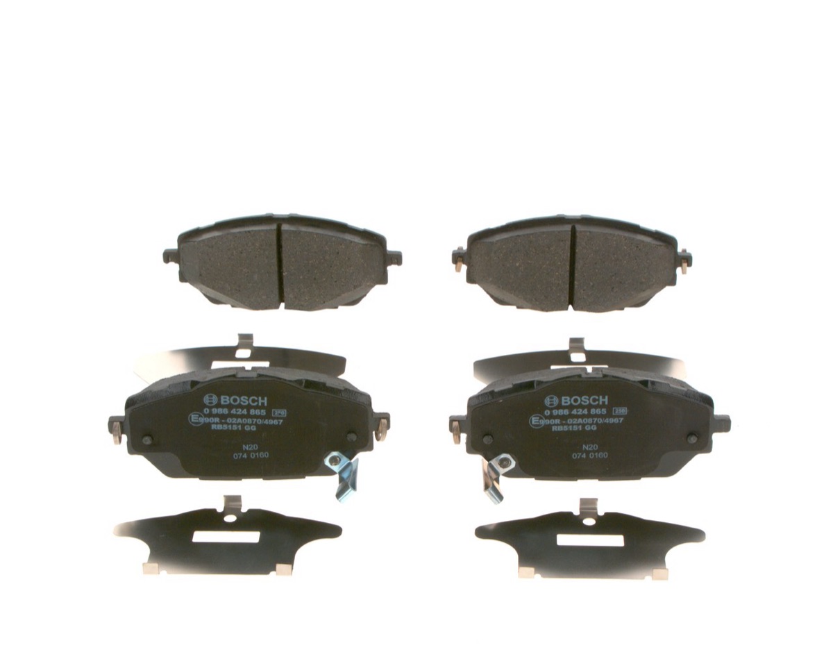 Bosch 0 986 424 865 Brake Pad Set