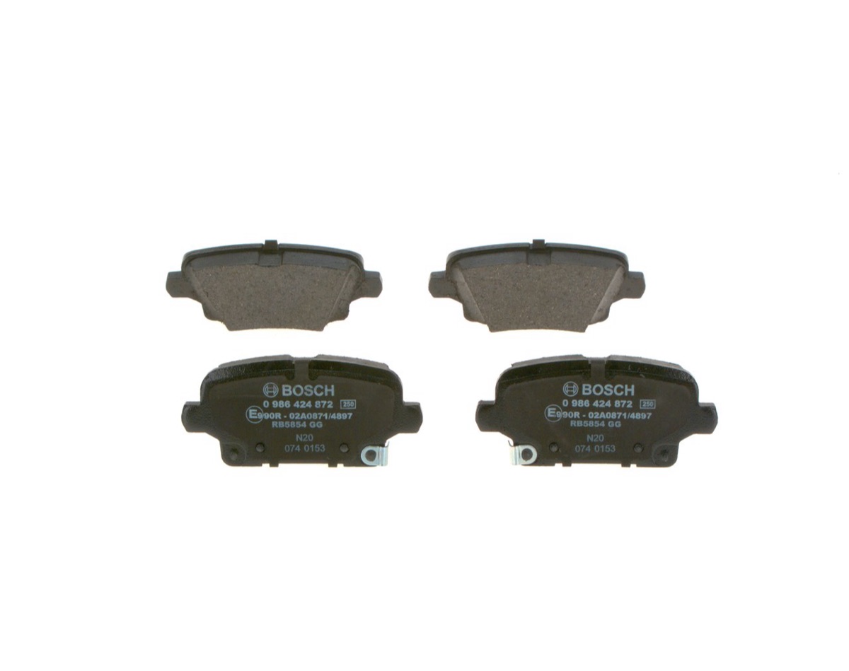 Bosch 0 986 424 872 Brake Pad Set