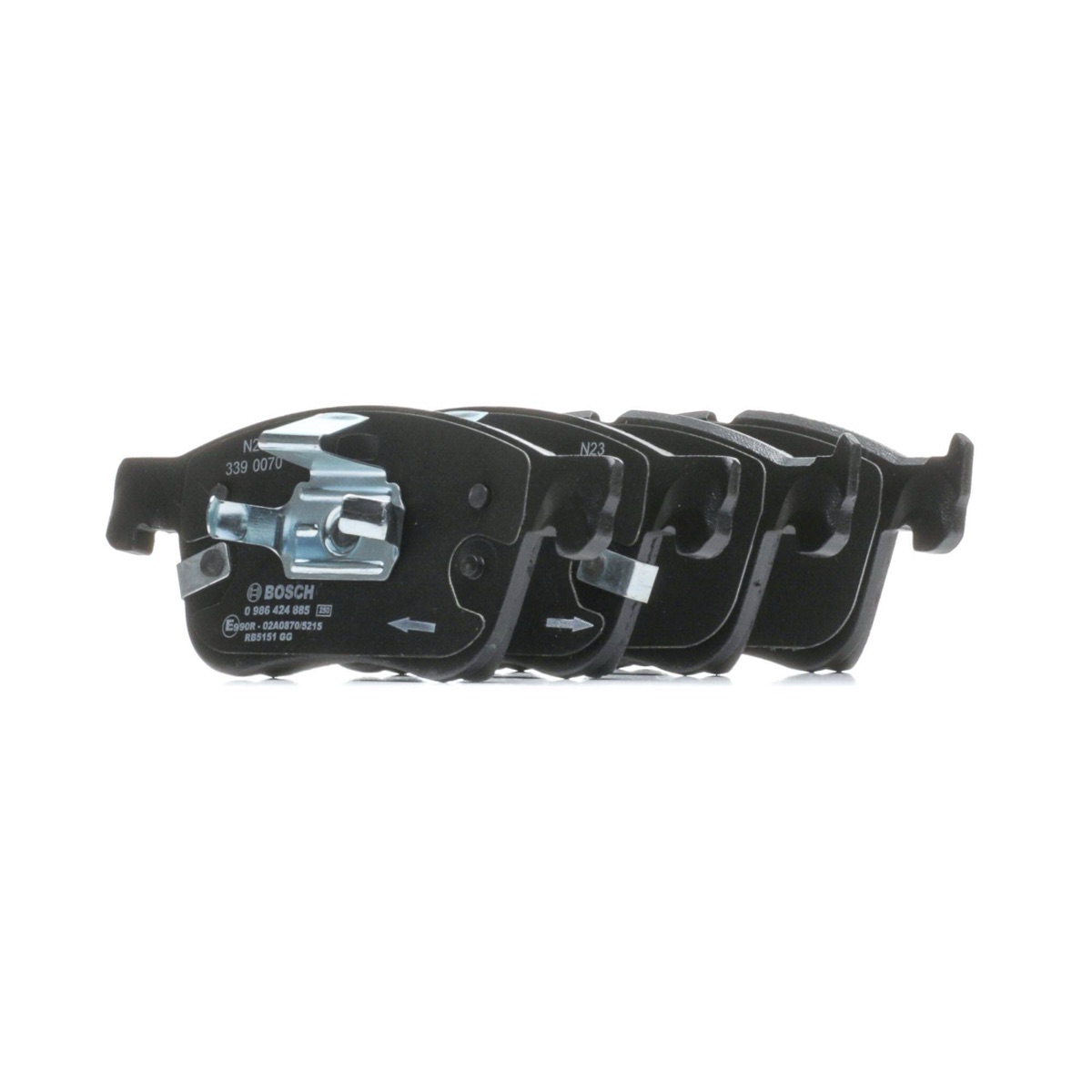 Bosch 0 986 424 885 Brake Pad Set