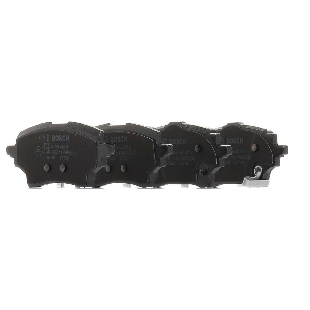 Bosch 0 986 424 911 Brake Pad Set