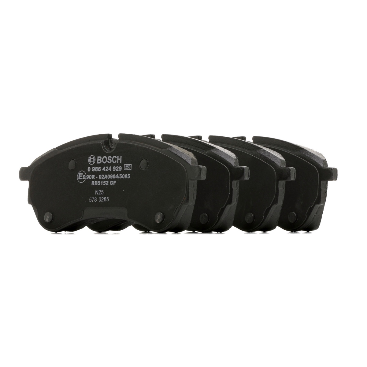 Bosch 0 986 424 929 Brake Pad Set
