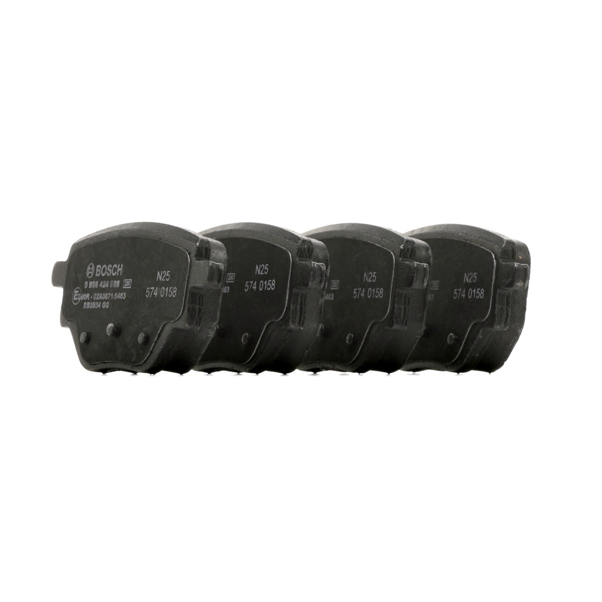 Bosch 0 986 424 988 Brake Pad Set