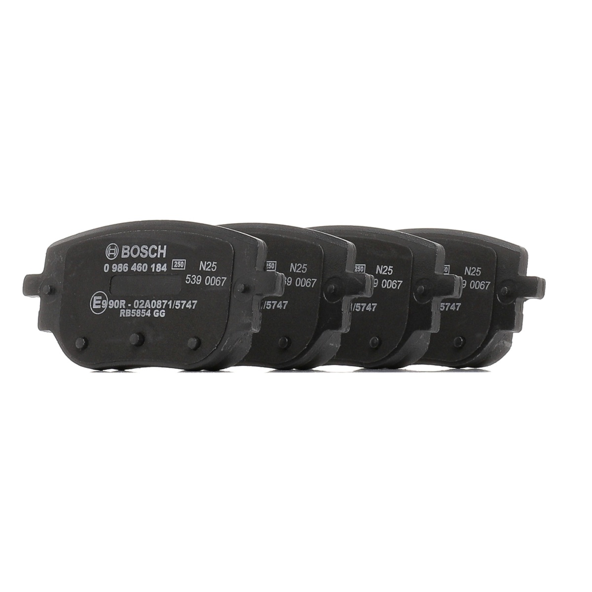 Bosch 0 986 460 184 Brake Pad Set