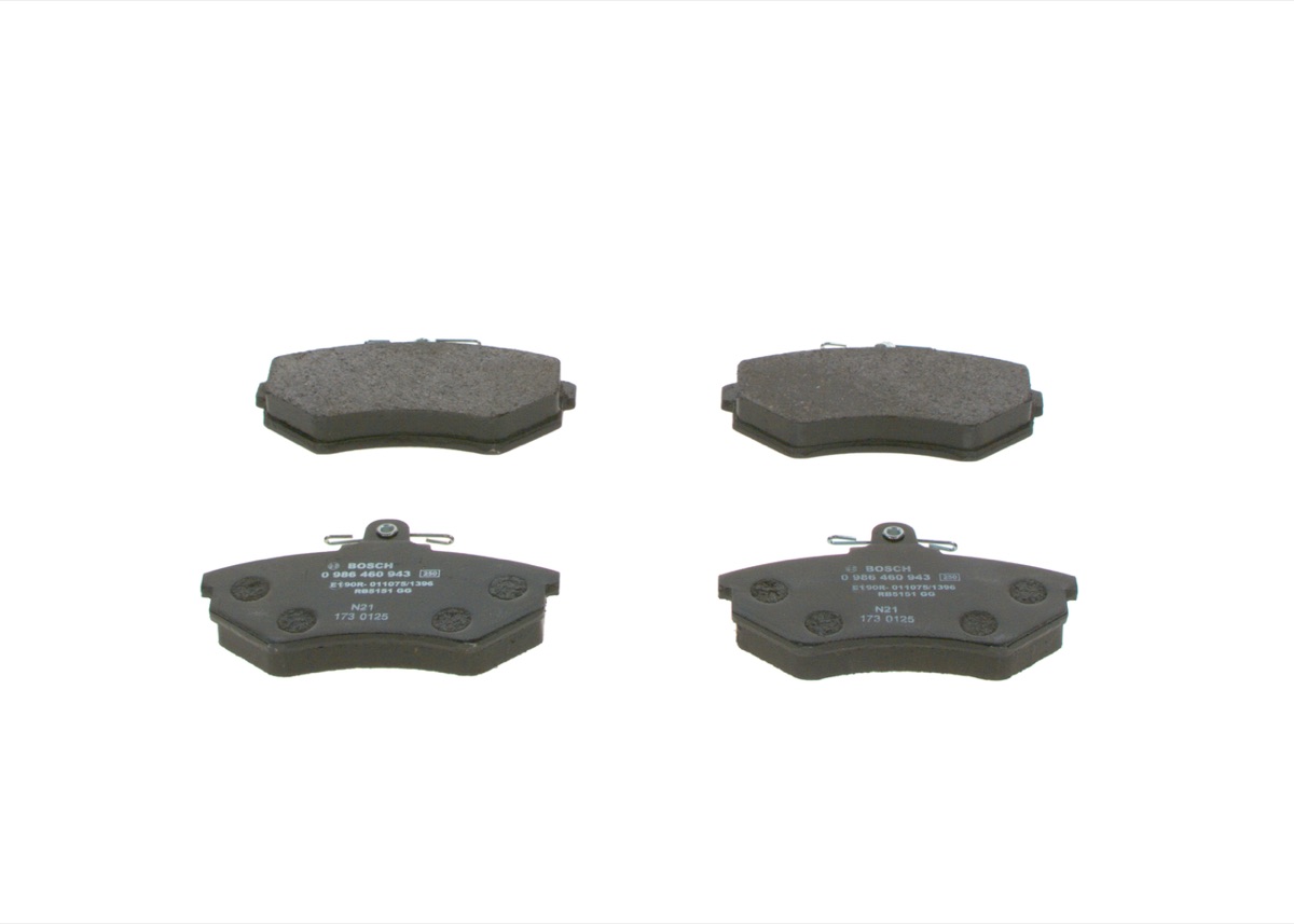 Bosch 0 986 460 943 Brake Pad Set
