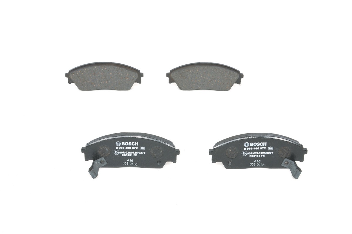 Bosch 0 986 460 972 Brake Pad Set