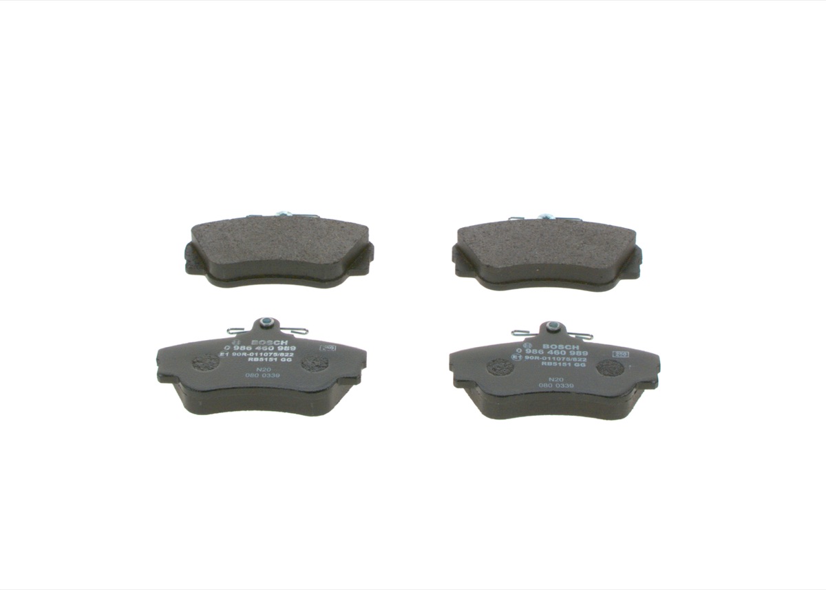Bosch 0 986 460 989 Brake Pad Set