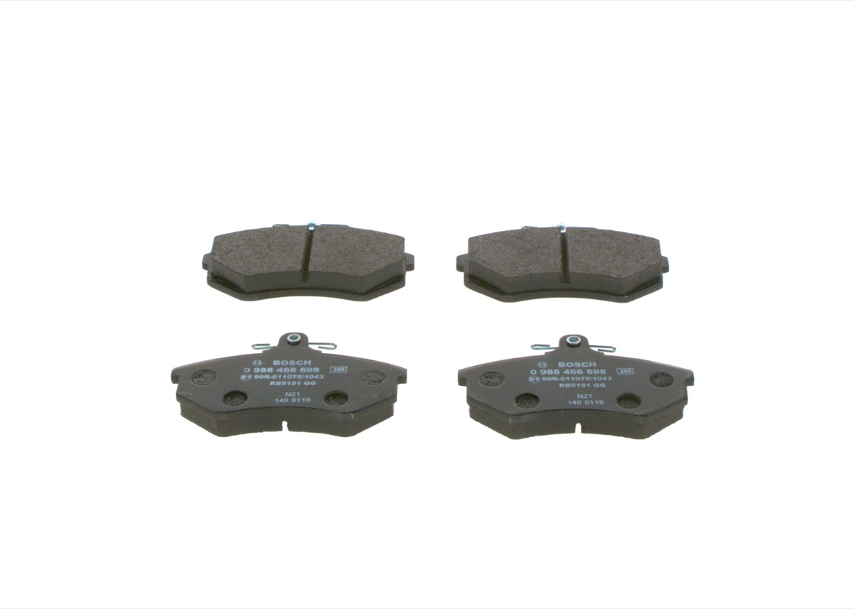 Bosch 0 986 466 698 Brake Pad Set