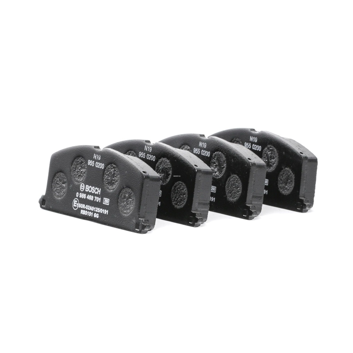 Bosch 0 986 468 701 Brake Pad Set