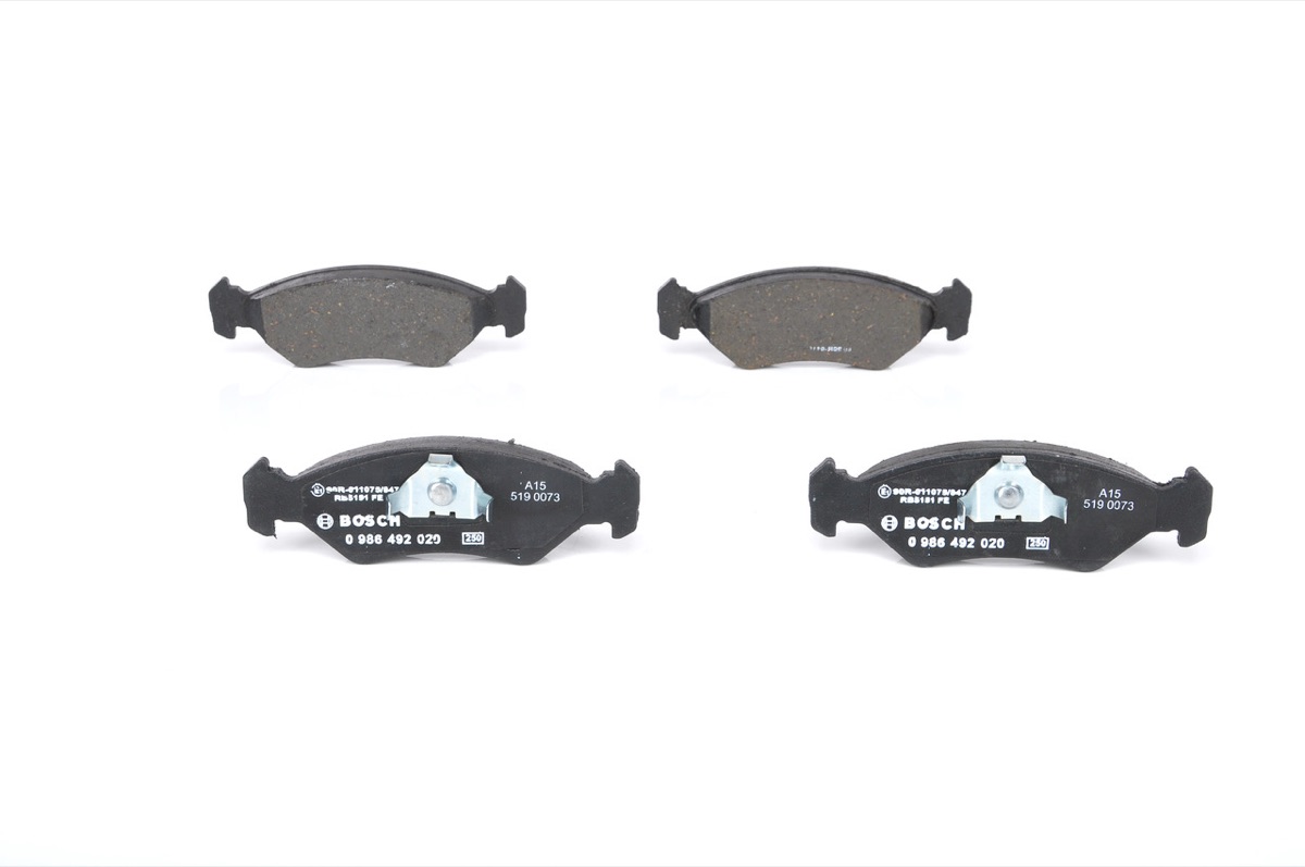 Bosch 0 986 492 020 Brake Pad Set