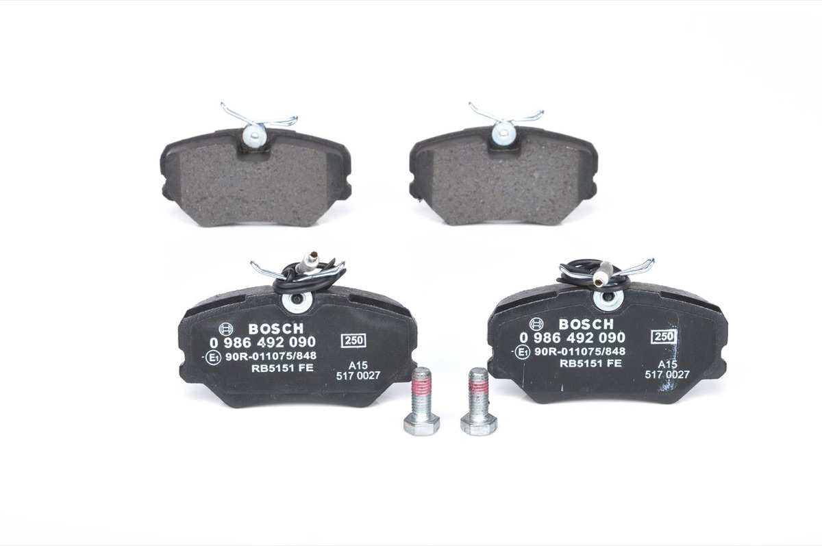 Bosch 0 986 492 090 Brake Pad Set