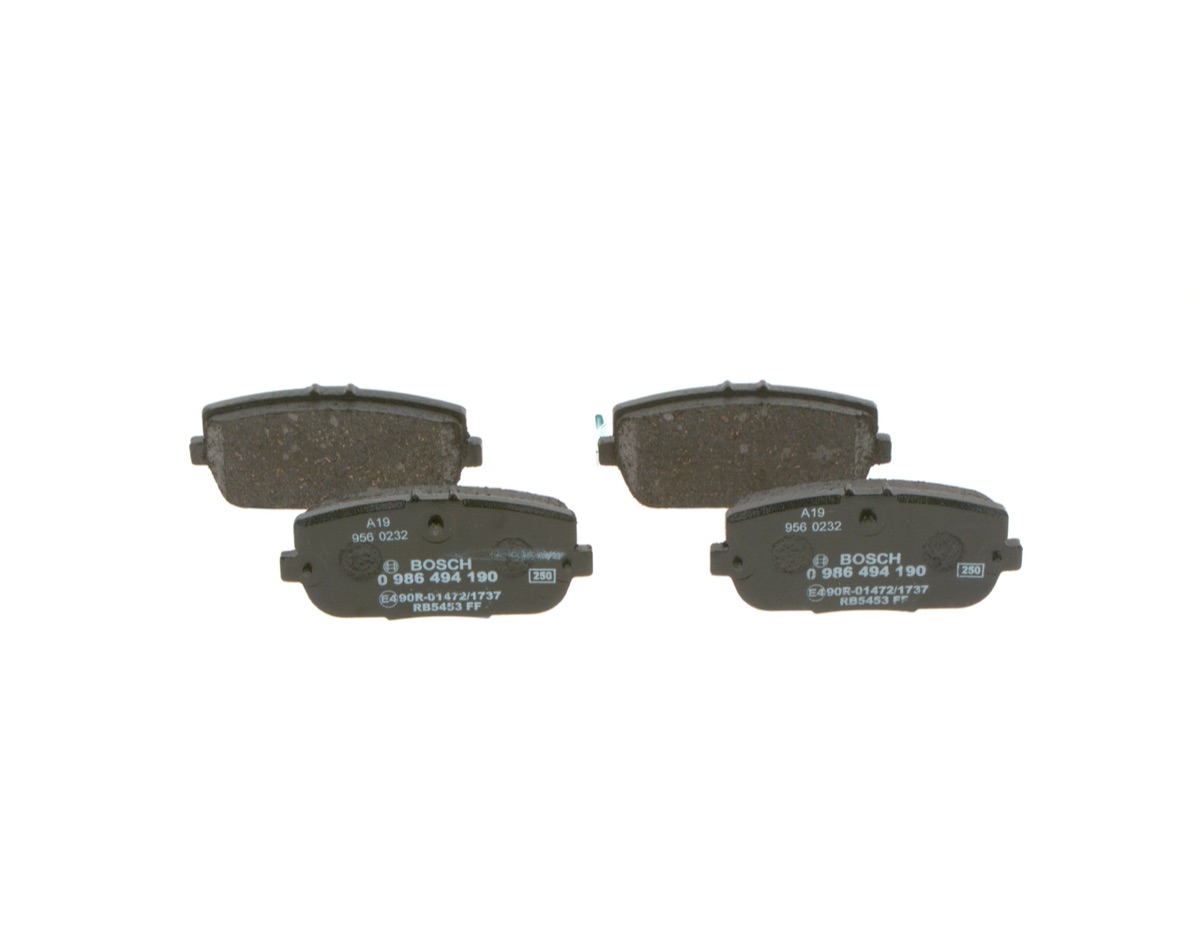 Bosch 0 986 494 190 Brake Pad Set