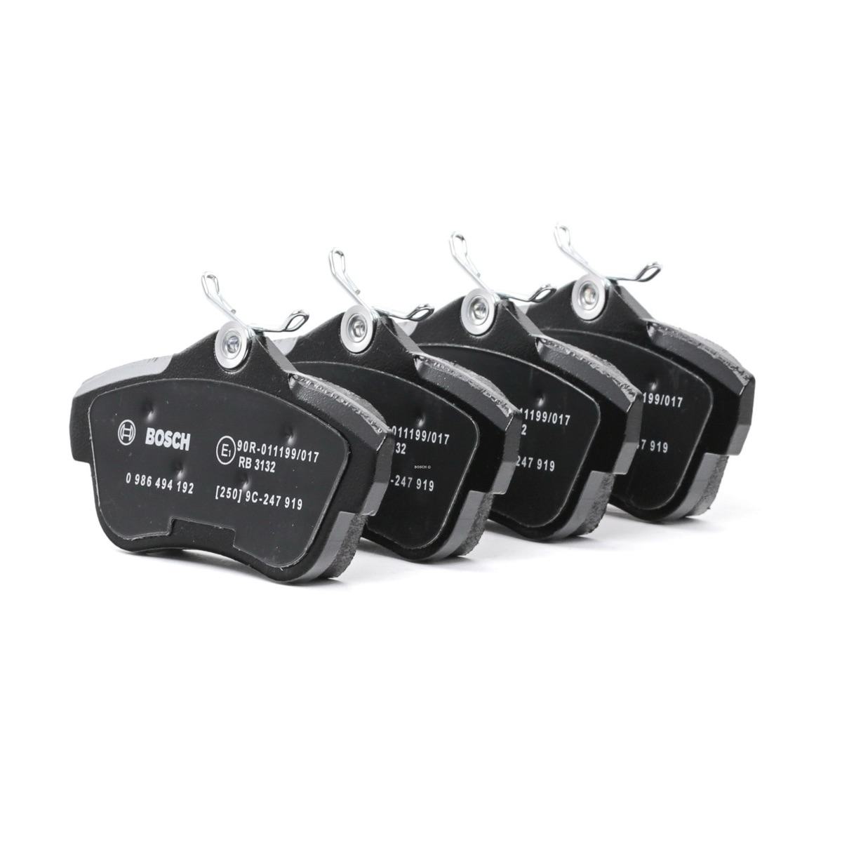 Bosch 0 986 494 192 Brake Pad Set
