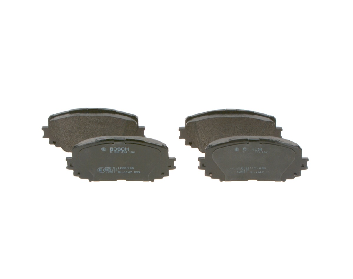 Bosch 0 986 494 196 Brake Pad Set