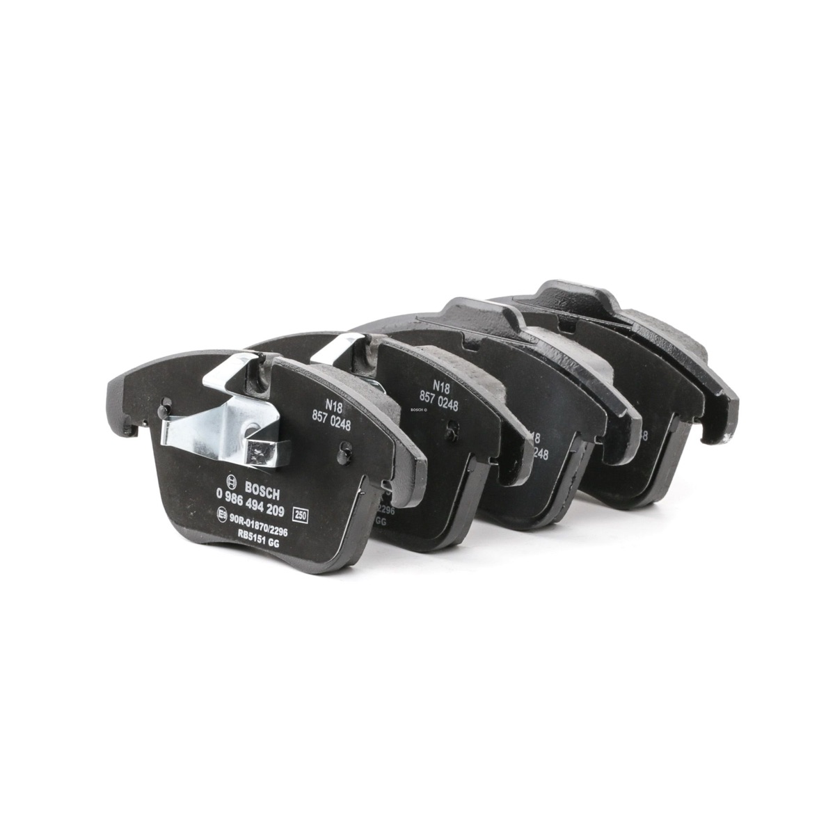 Bosch 0 986 494 209 Brake Pad Set