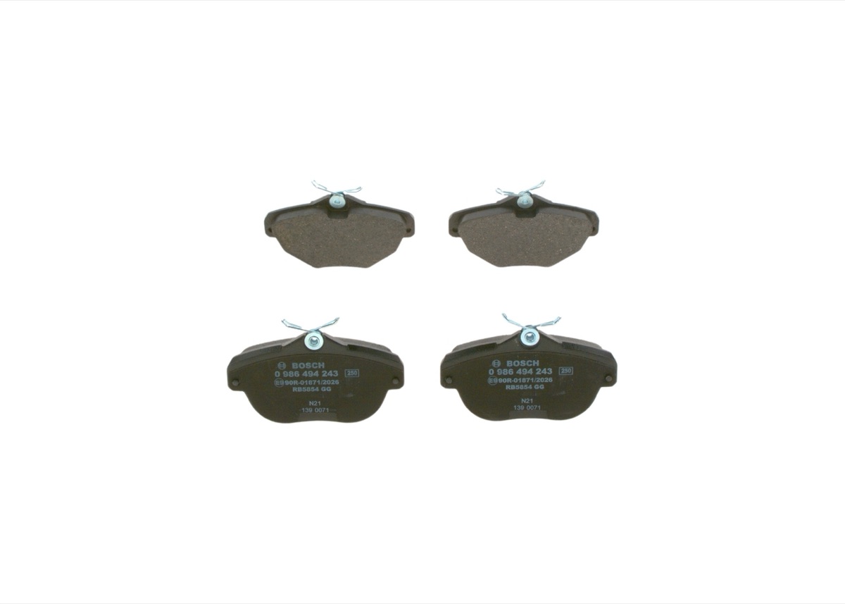 Bosch 0 986 494 243 Brake Pad Set