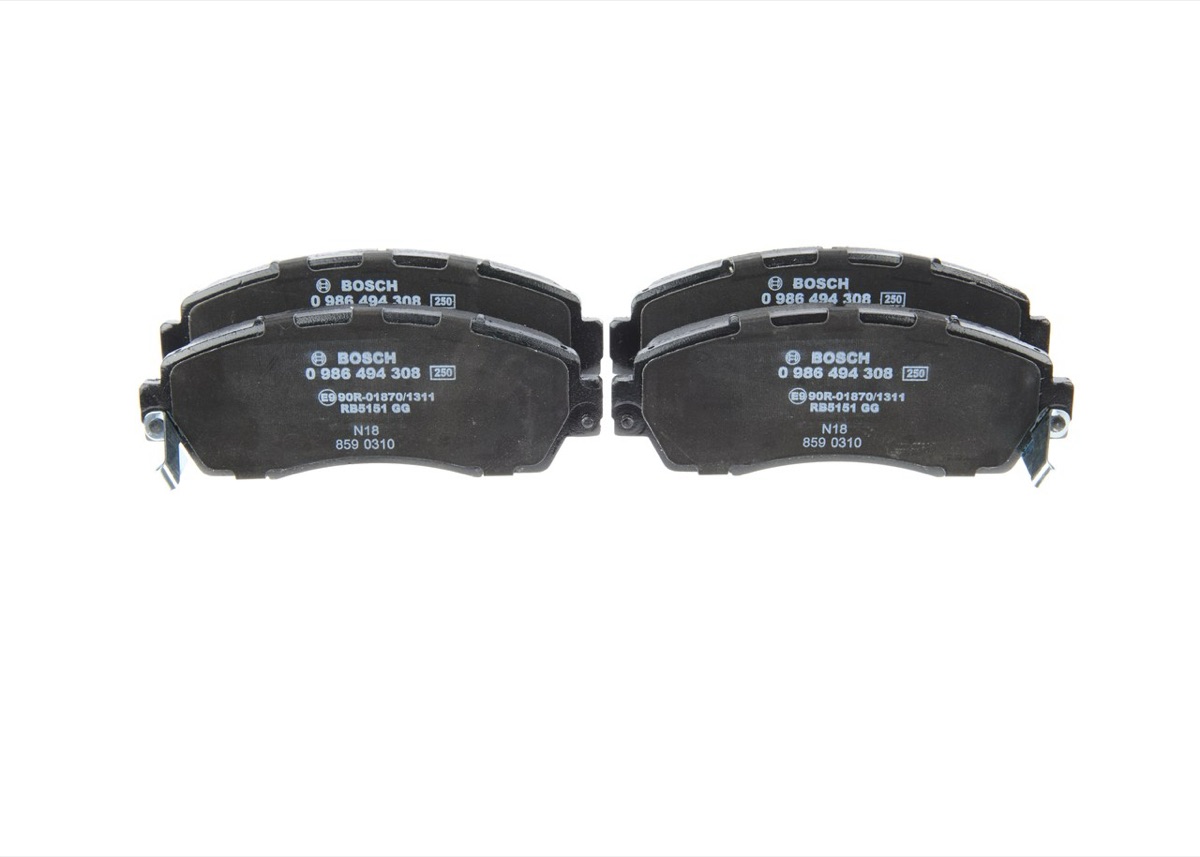 Bosch 0 986 494 308 Brake Pad Set