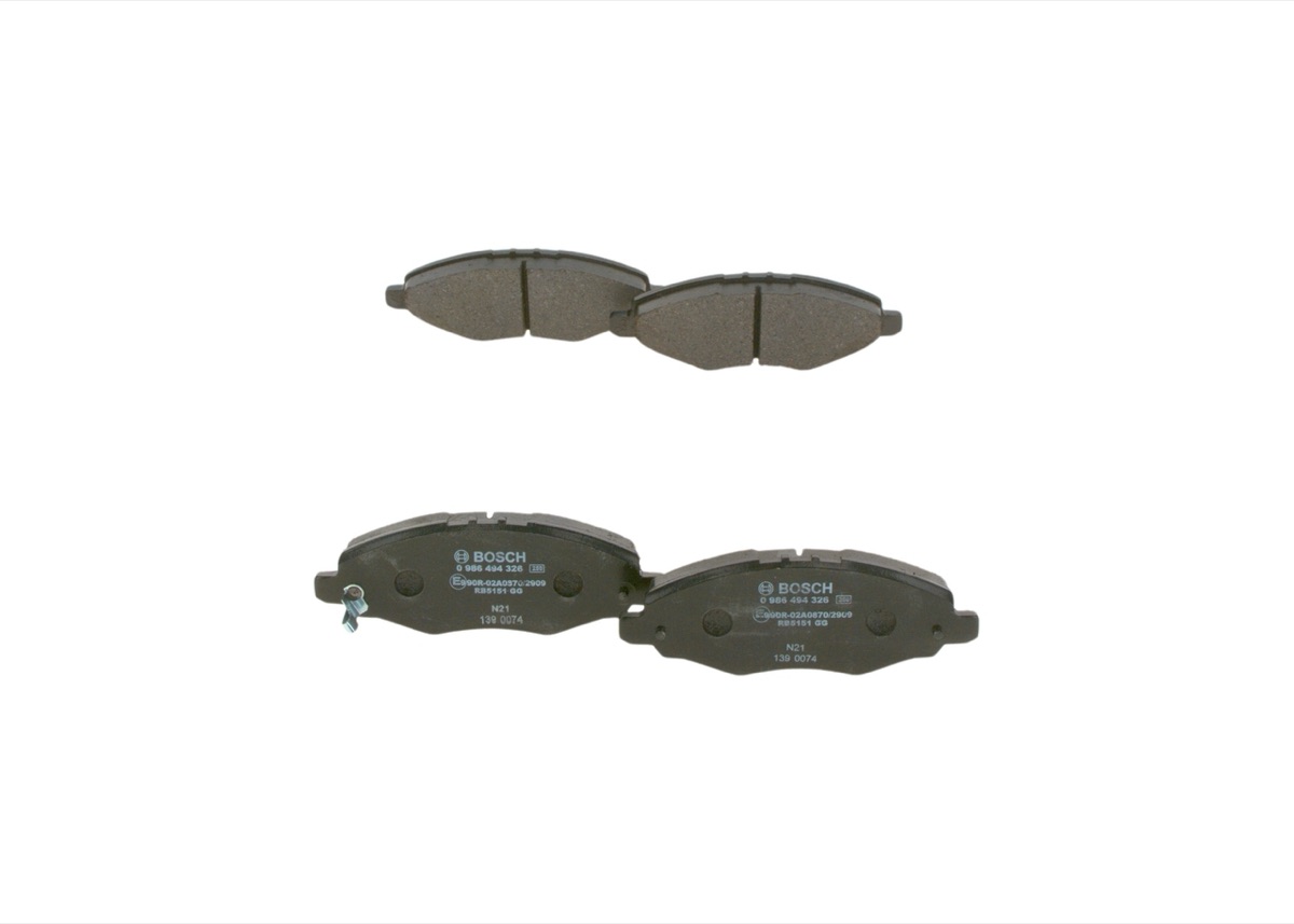 Bosch 0 986 494 326 Brake Pad Set