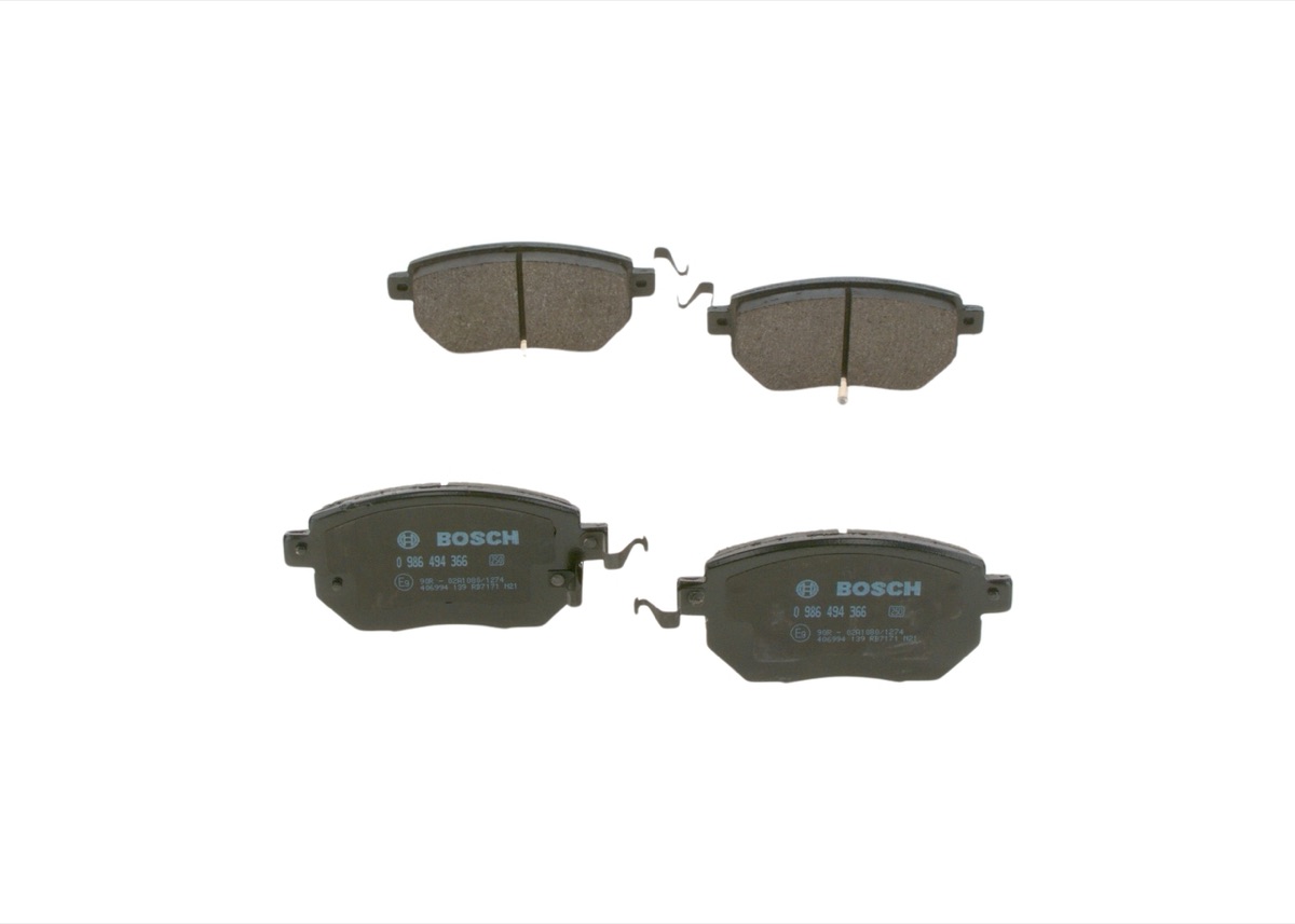 Bosch 0 986 494 366 Brake Pad Set