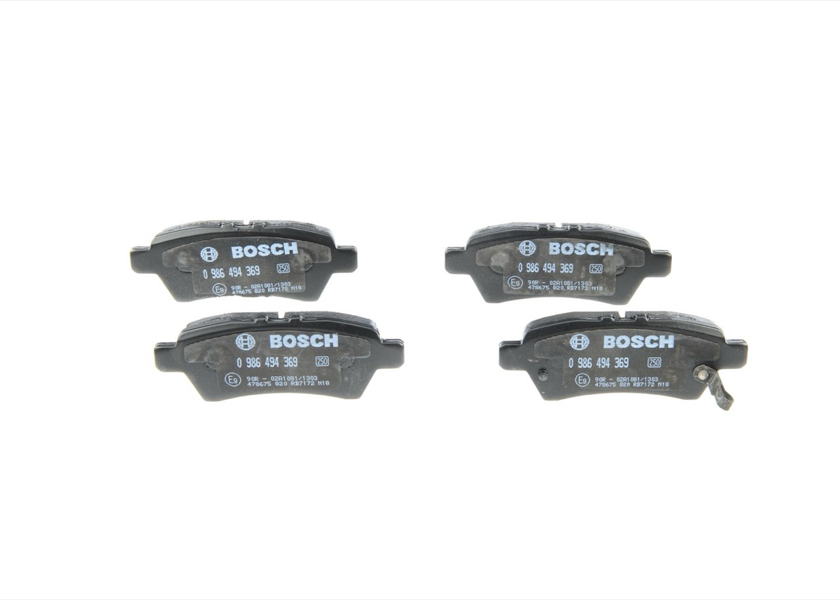 Bosch 0 986 494 369 Brake Pad Set