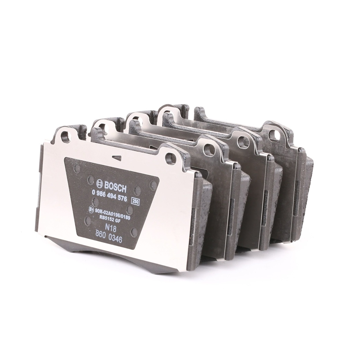 Bosch 0 986 494 576 Brake Pad Set