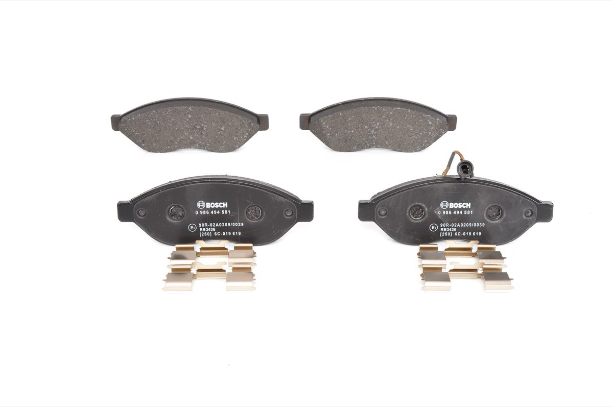 Bosch 0 986 494 581 Brake Pad Set