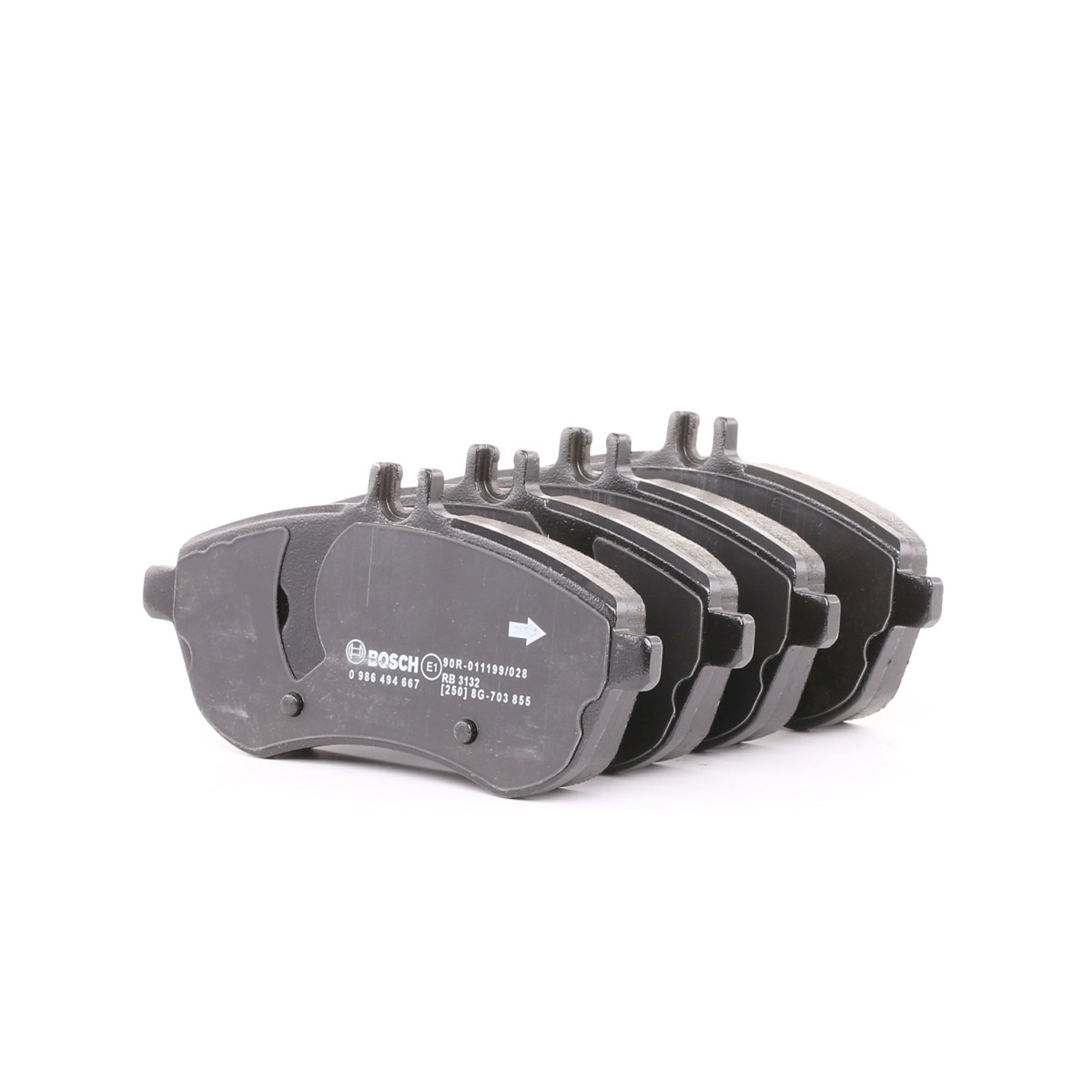 Bosch 0 986 494 667 Brake Pad Set