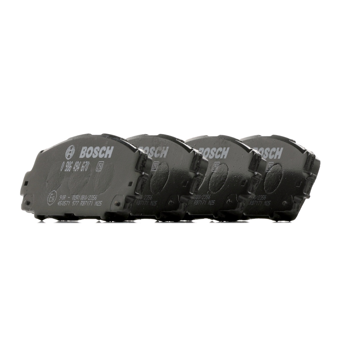Bosch 0 986 494 670 Brake Pad Set