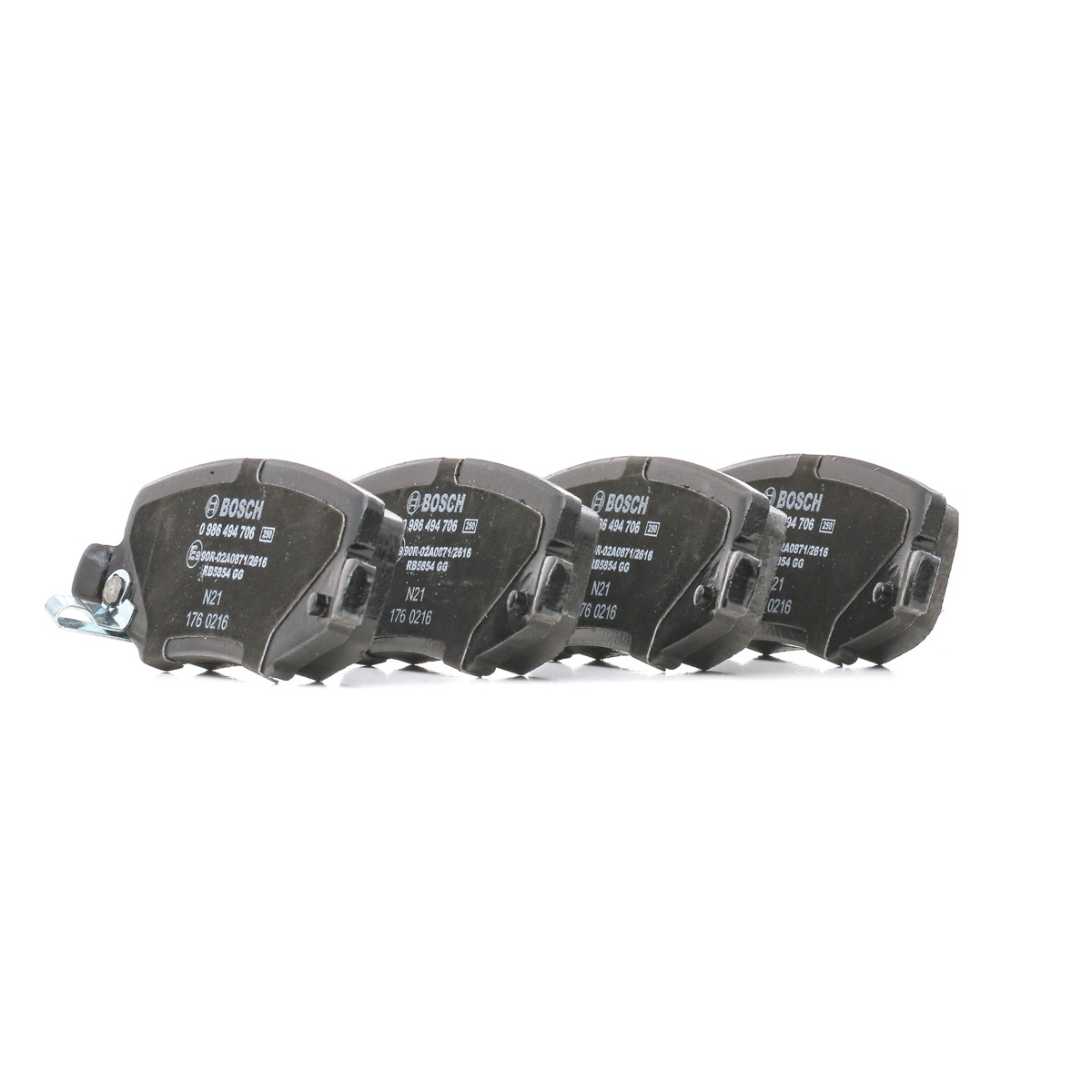 Bosch 0 986 494 706 Brake Pad Set