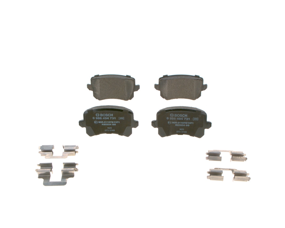 Bosch 0 986 494 731 Brake Pad Set