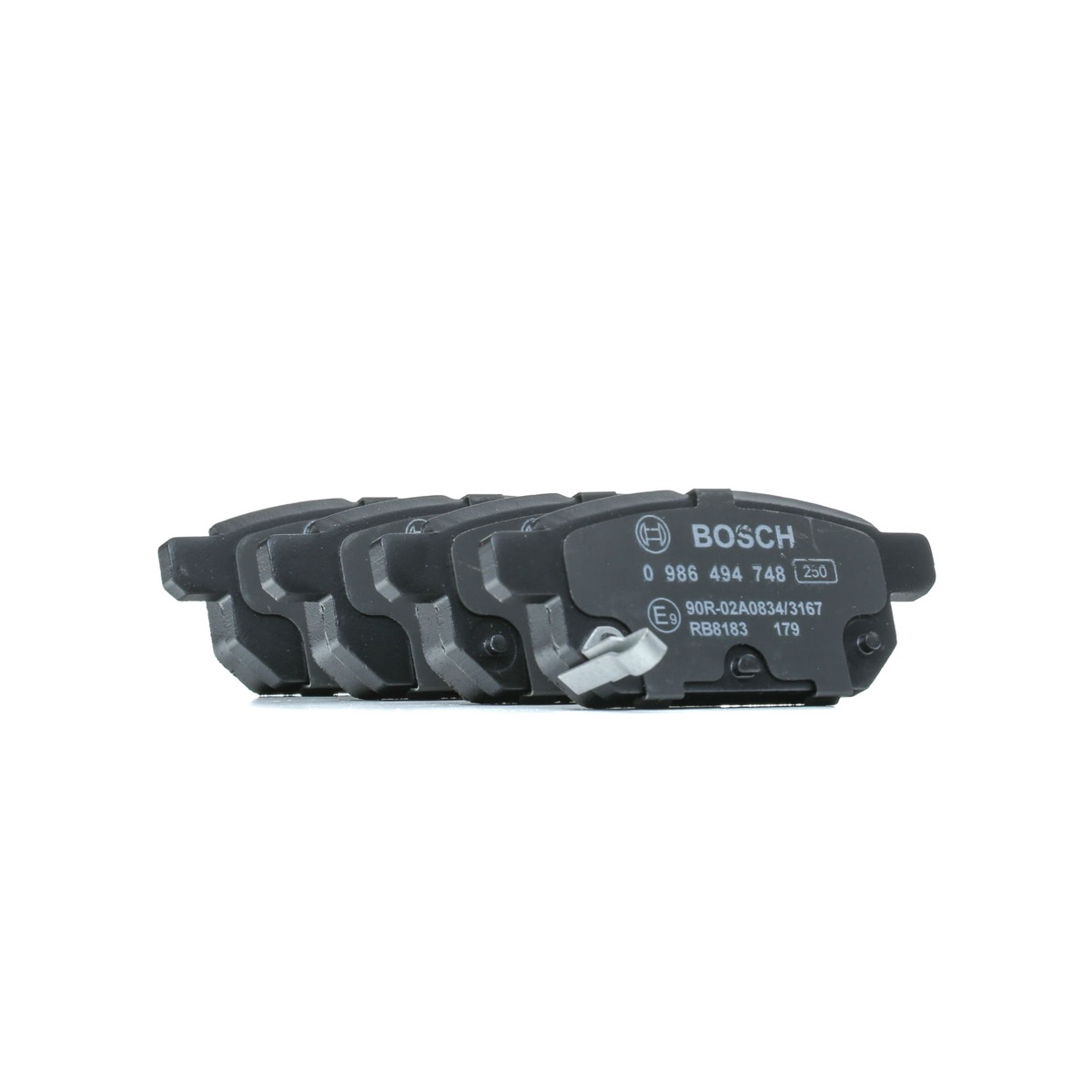 Bosch 0 986 494 748 Brake Pad Set