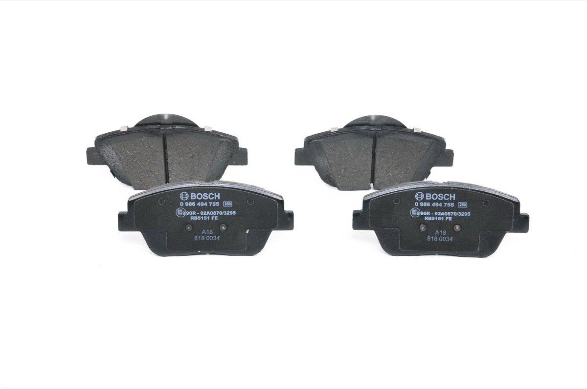 Bosch 0 986 494 755 Brake Pad Set