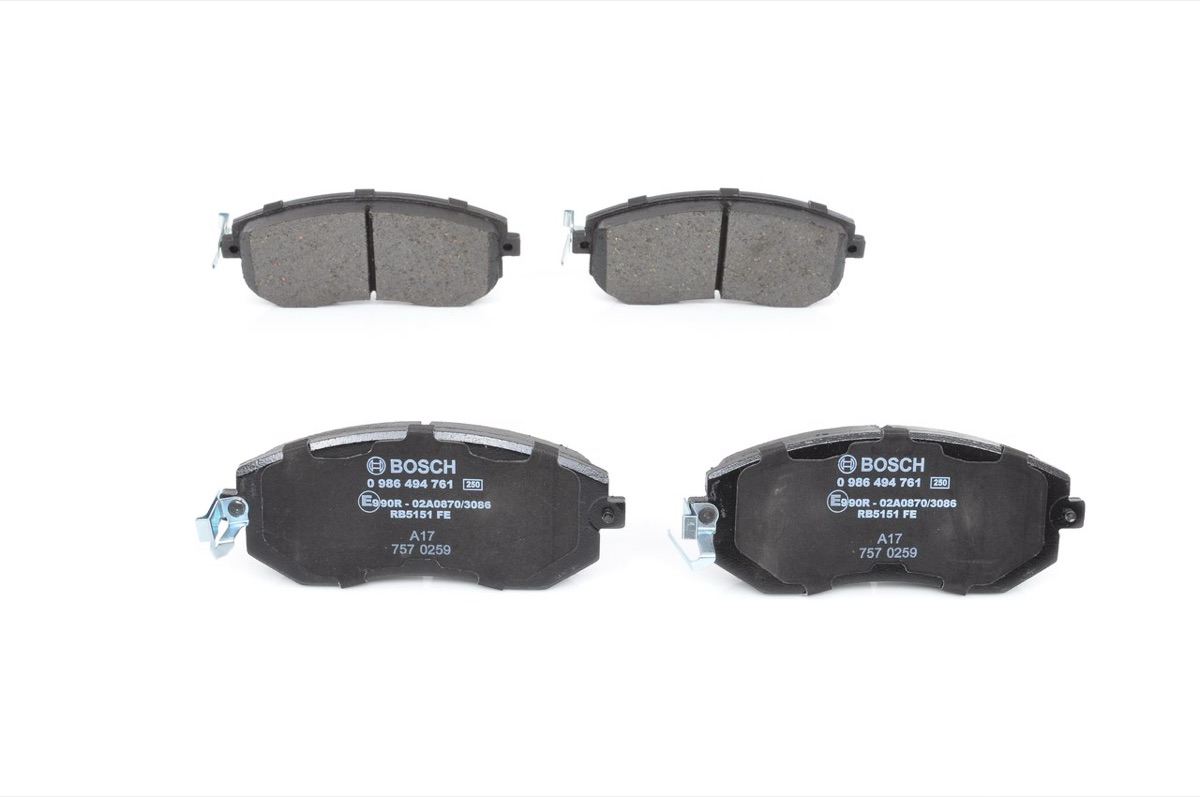 Bosch 0 986 494 761 Brake Pad Set
