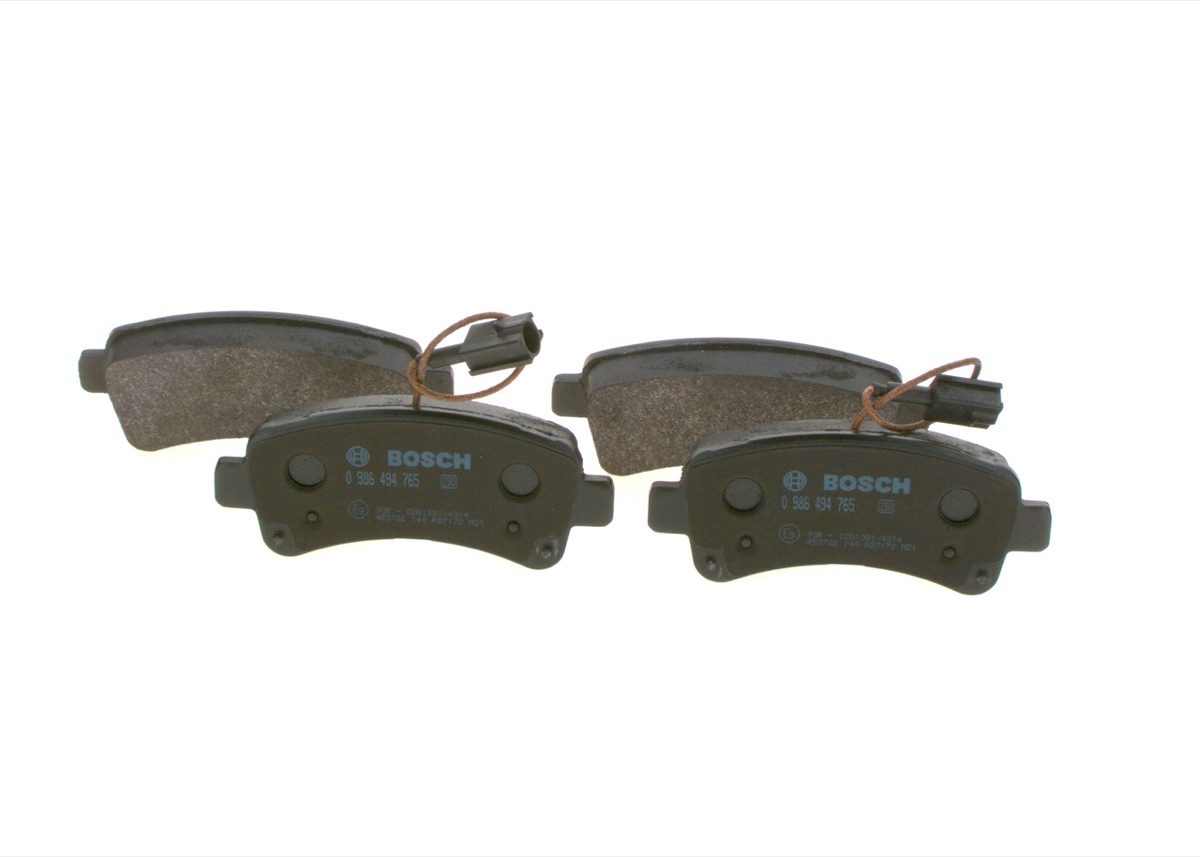 Bosch 0 986 494 765 Brake Pad Set