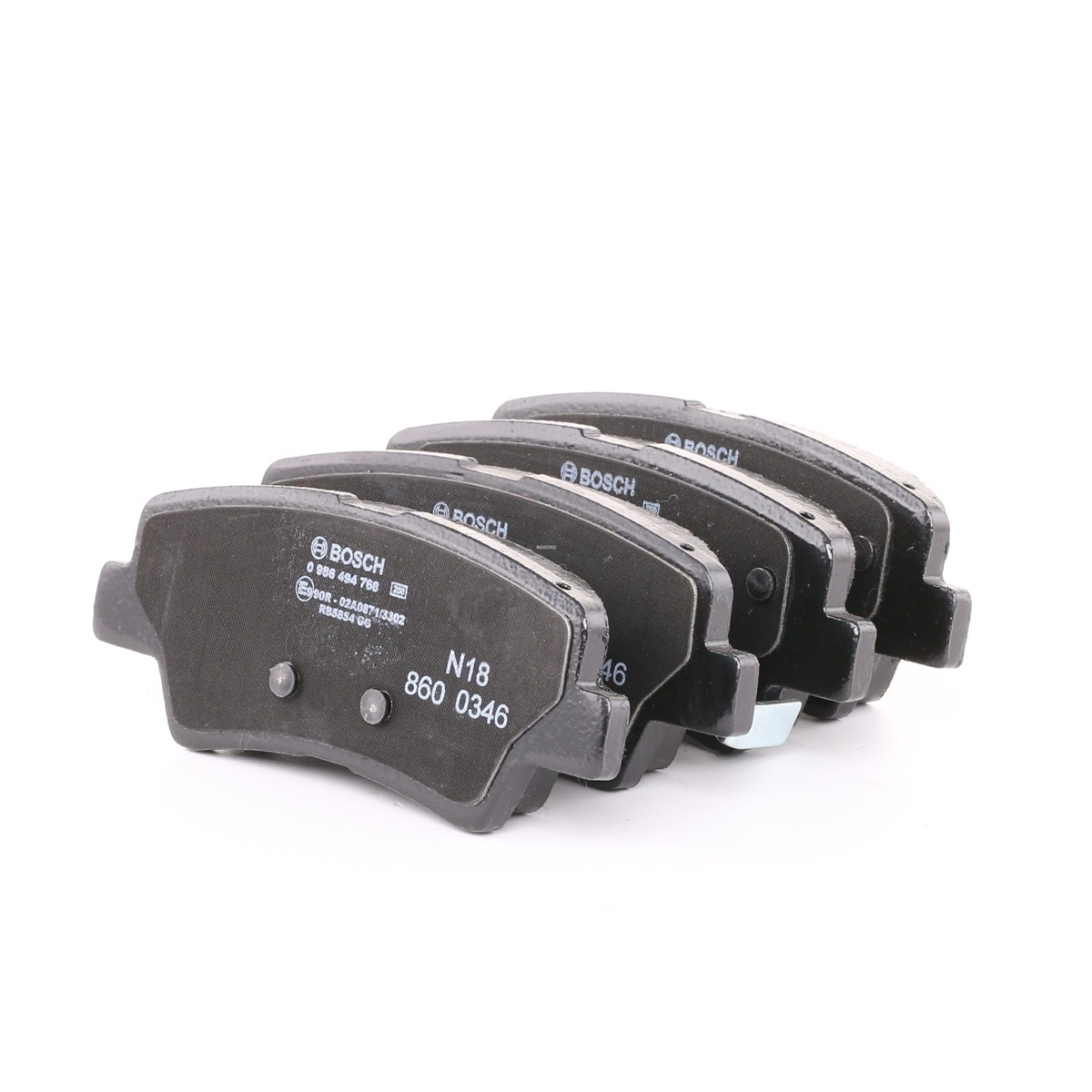 Bosch 0 986 494 768 Brake Pad Set