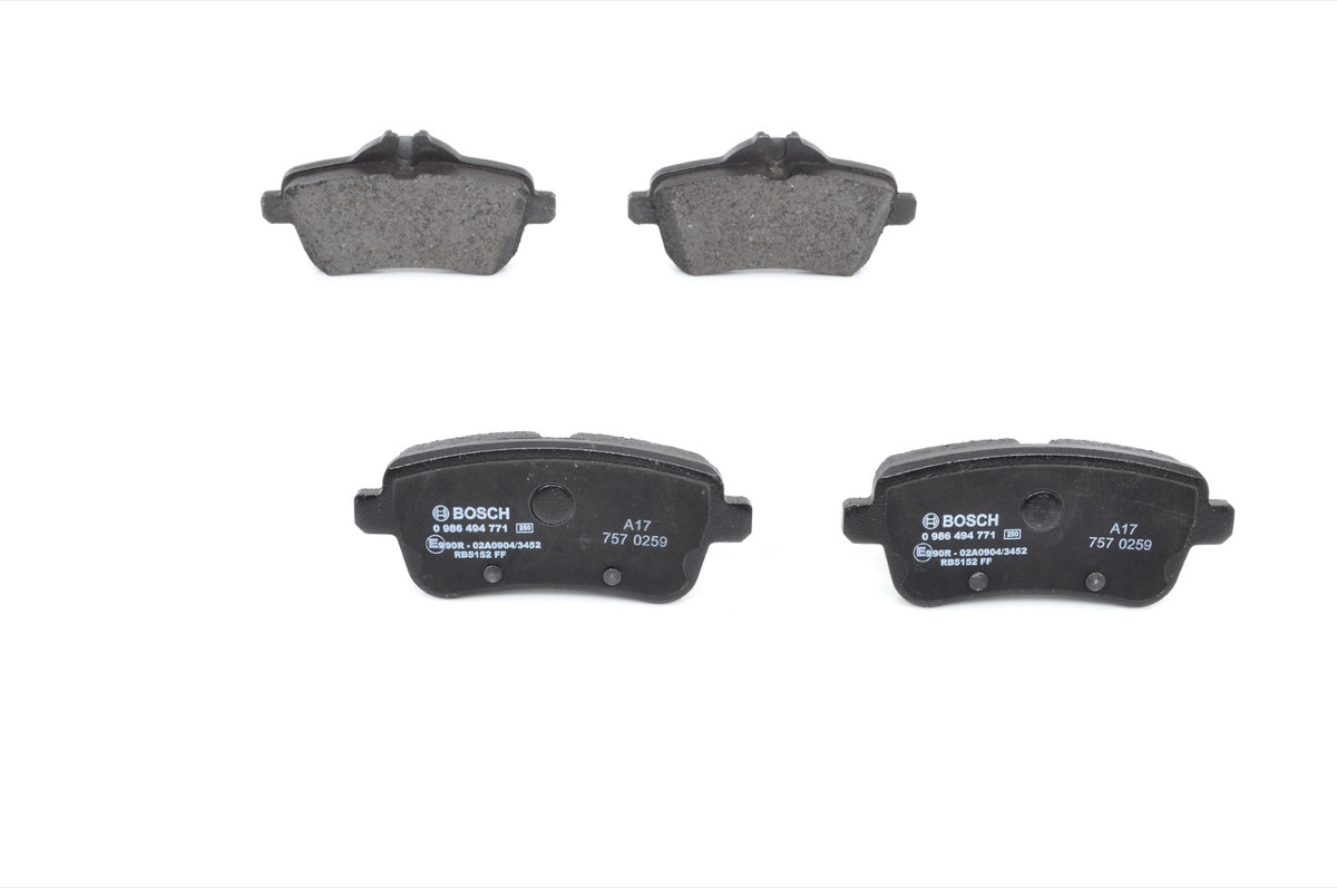 Bosch 0 986 494 771 Brake Pad Set