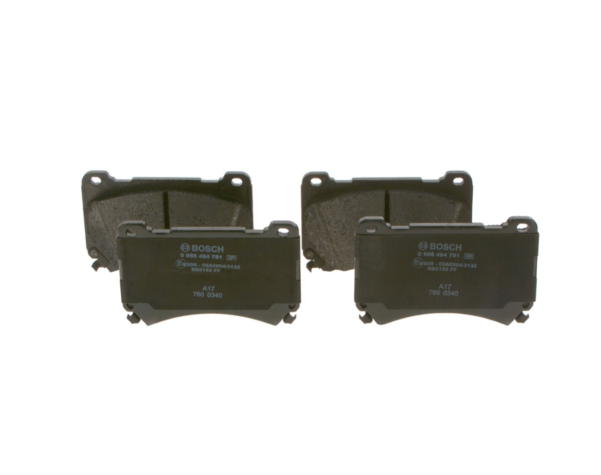 Bosch 0 986 494 781 Brake Pad Set
