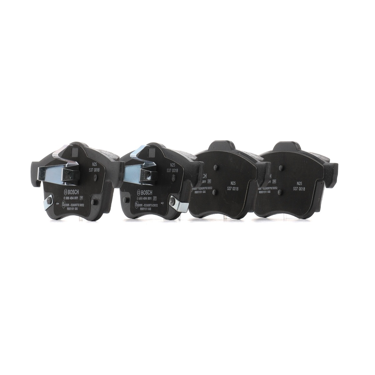 Bosch 0 986 494 801 Brake Pad Set
