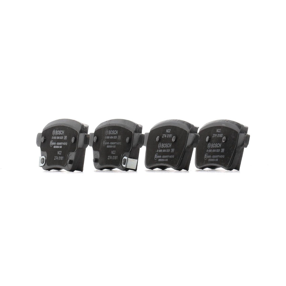Bosch 0 986 494 825 Brake Pad Set