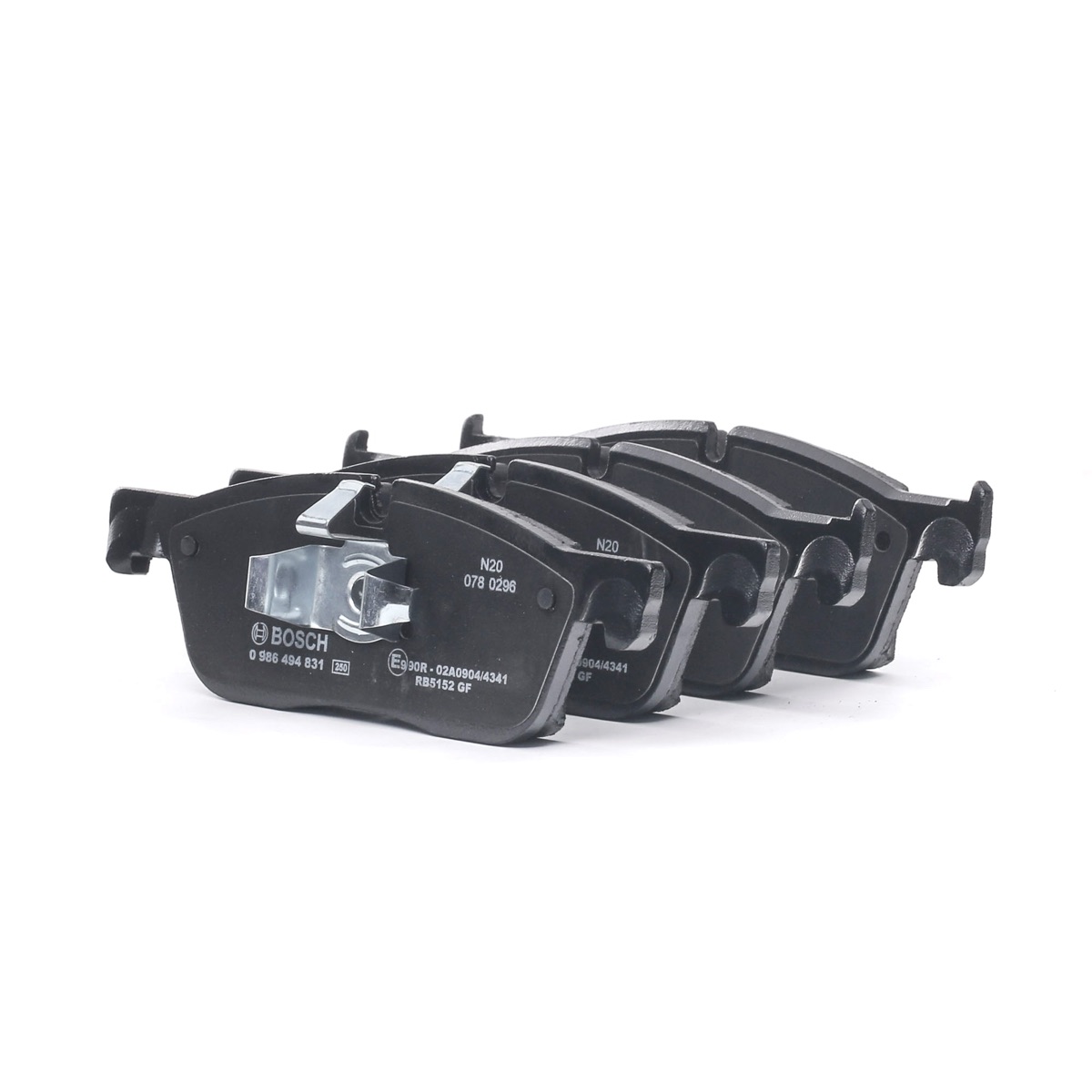 Bosch 0 986 494 831 Brake Pad Set