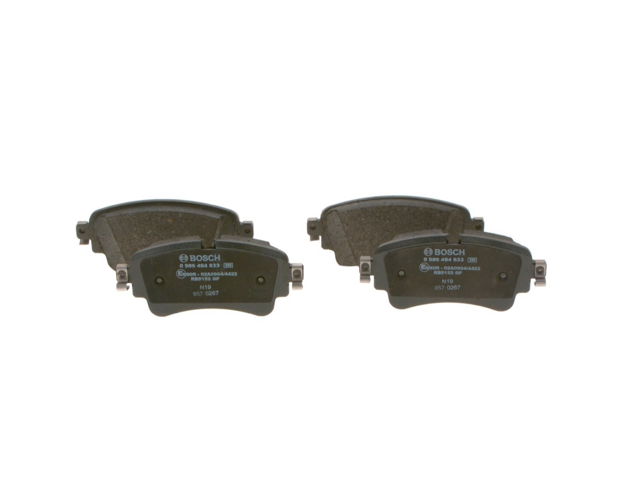 Bosch 0 986 494 833 Brake Pad Set