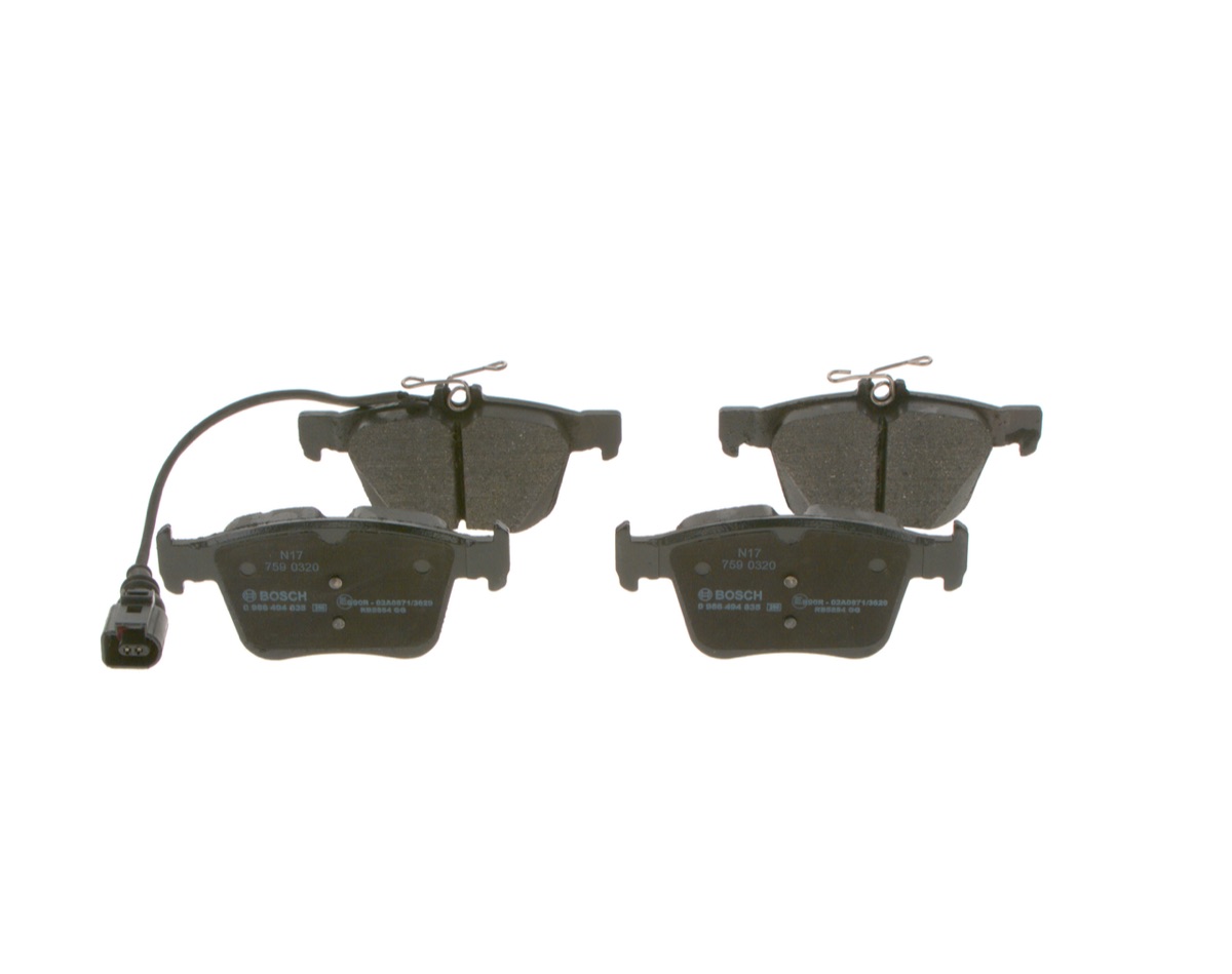 Bosch 0 986 494 835 Brake Pad Set