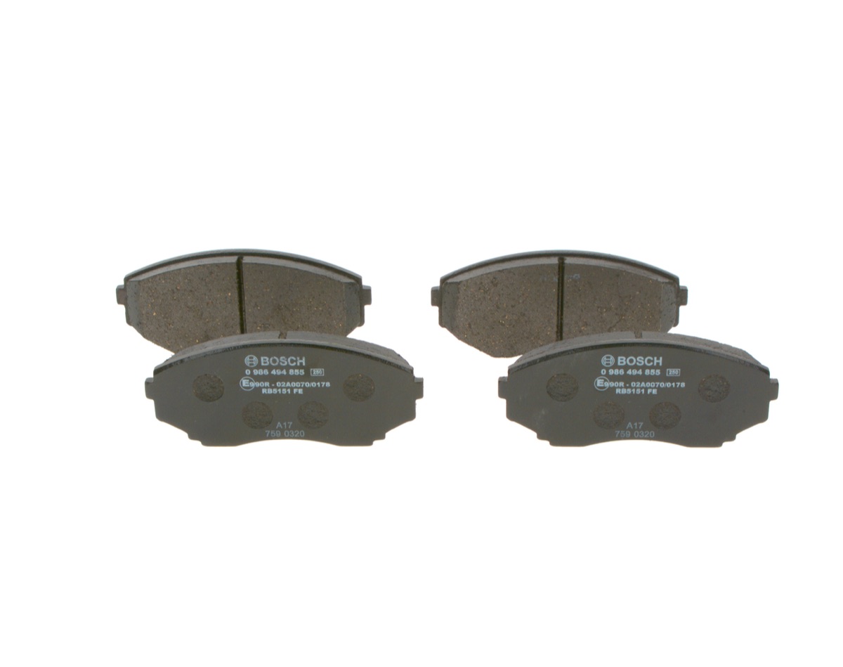 Bosch 0 986 494 855 Brake Pad Set